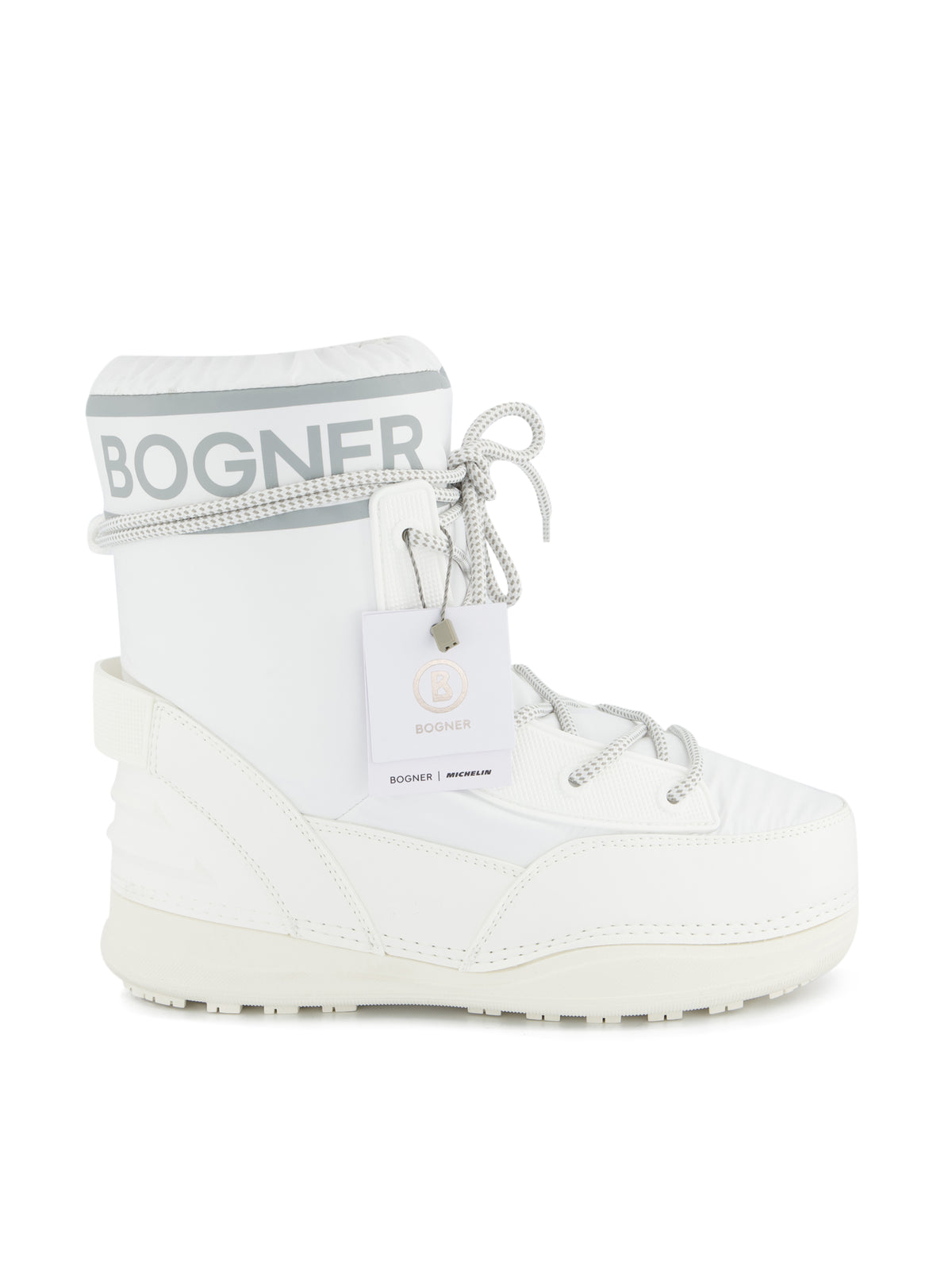 Stivali realizzati in similpelle 32647014 010 BOGNER 