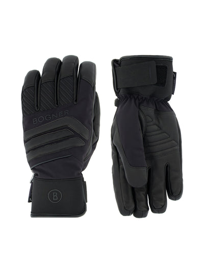 Guanti da sci in pelle e tessuto tecnico. 6597256 026 BOGNER 