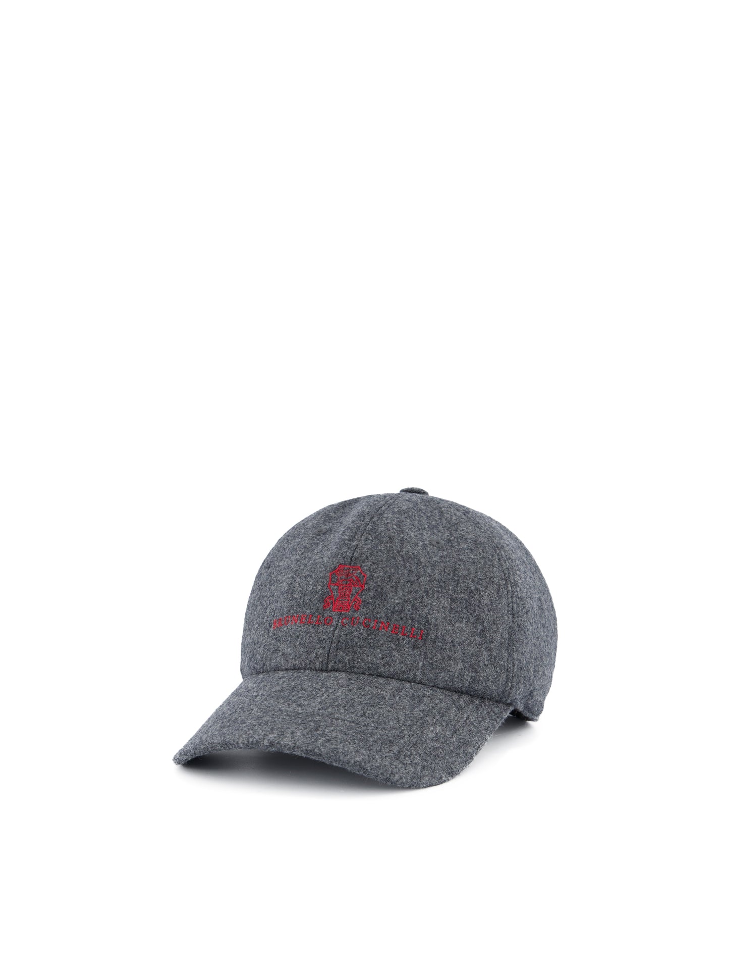 Cappello Baseball in Flanella di Lana Vergine M038P9850 CVS87 BRUNELLO CUCINELLI 