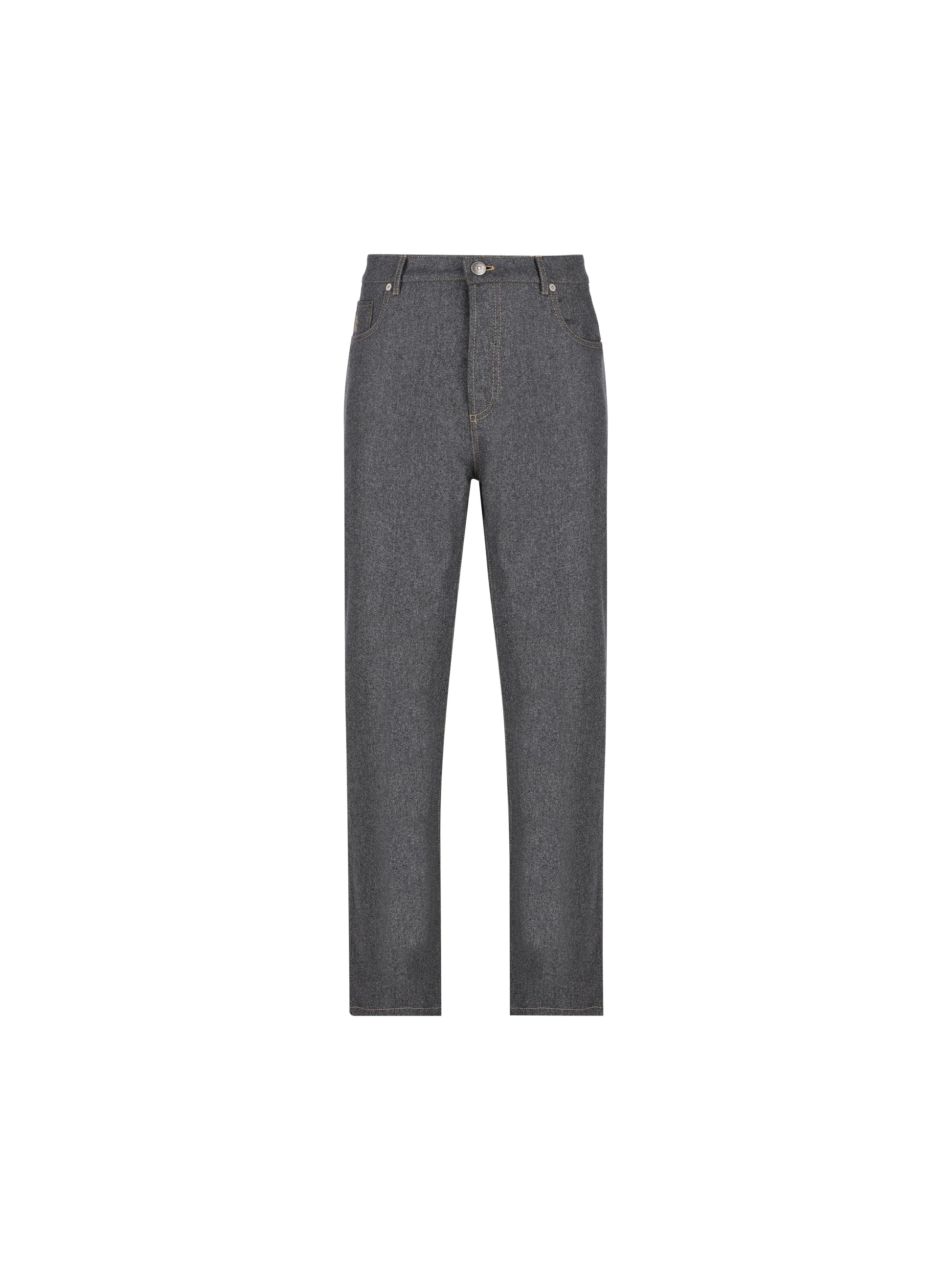 Pantaloni realizzati in lana vergine. M038PF1012 CIB74 BRUNELLO CUCINELLI 