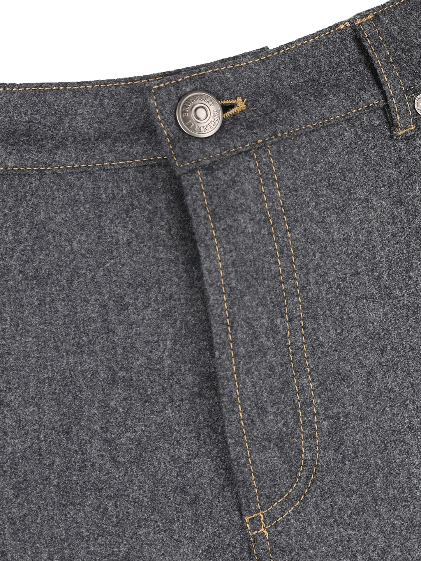 Pantaloni realizzati in lana vergine. M038PF1012 CIB74 BRUNELLO CUCINELLI 