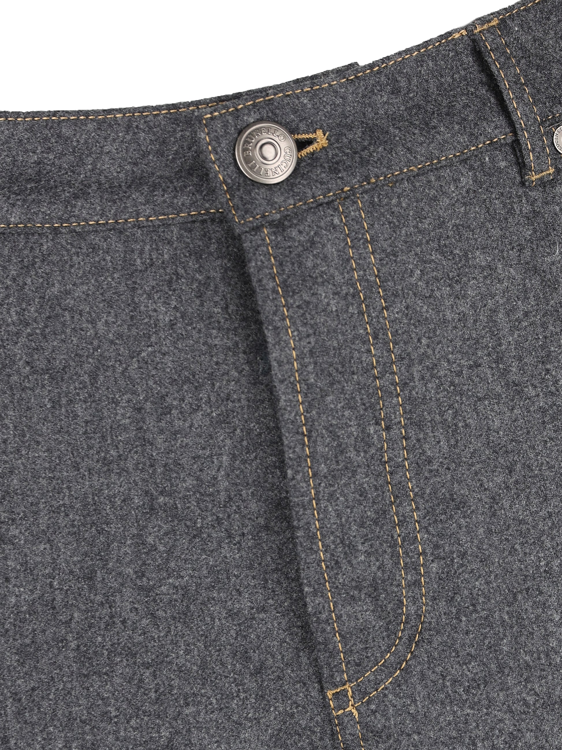 Pantaloni realizzati in lana vergine. M038PF1012 CIB74 BRUNELLO CUCINELLI 