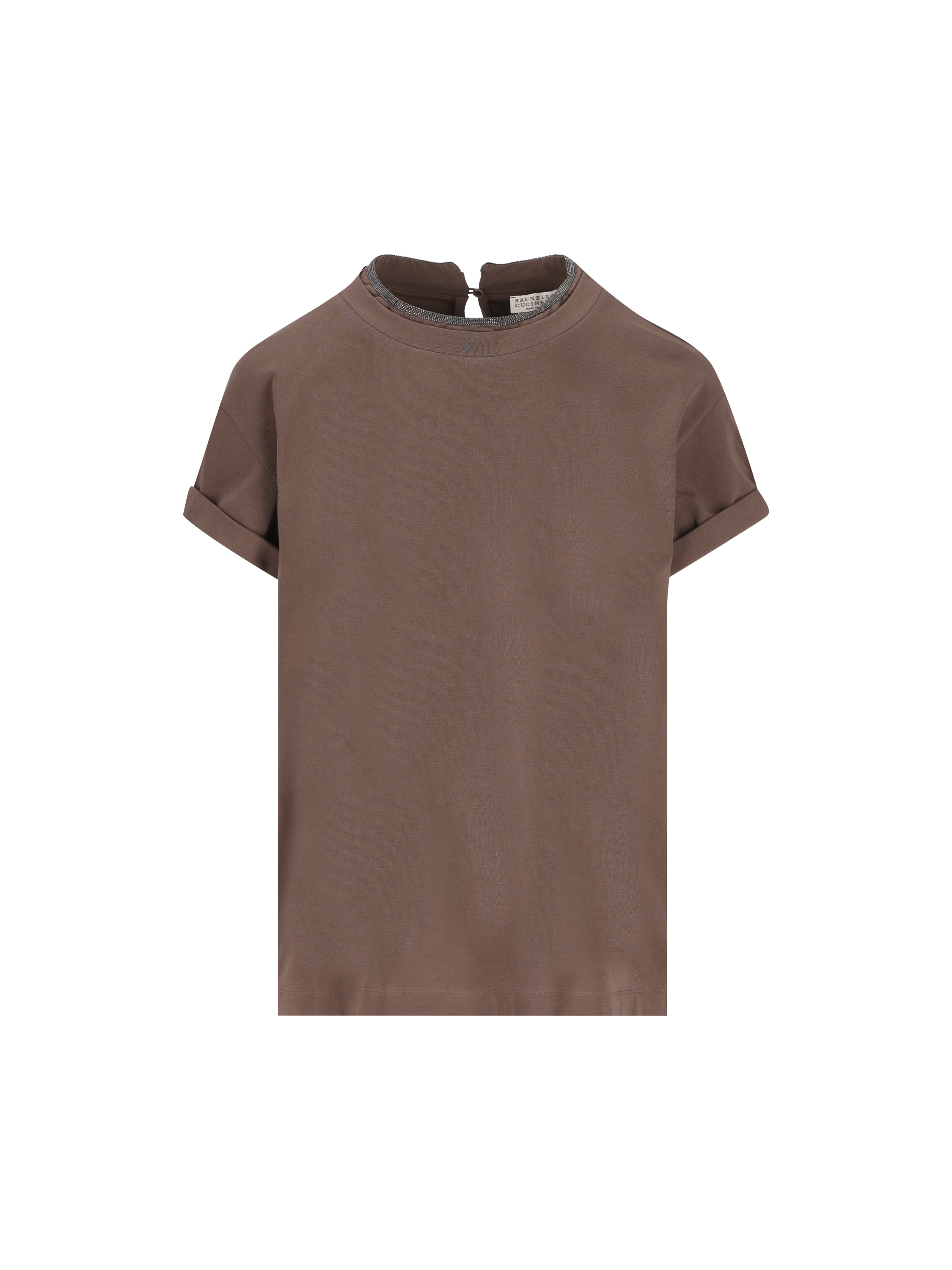 T-Shirt realizzata in cotone. M0T18BD200 C8705 BRUNELLO CUCINELLI 