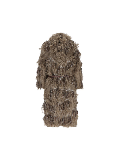 Cardigan realizzato in mohair. M1U351306 C9176 BRUNELLO CUCINELLI 