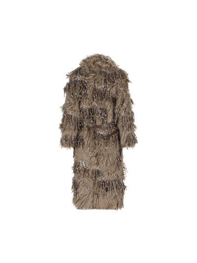 Cardigan realizzato in mohair. M1U351306 C9176 BRUNELLO CUCINELLI 