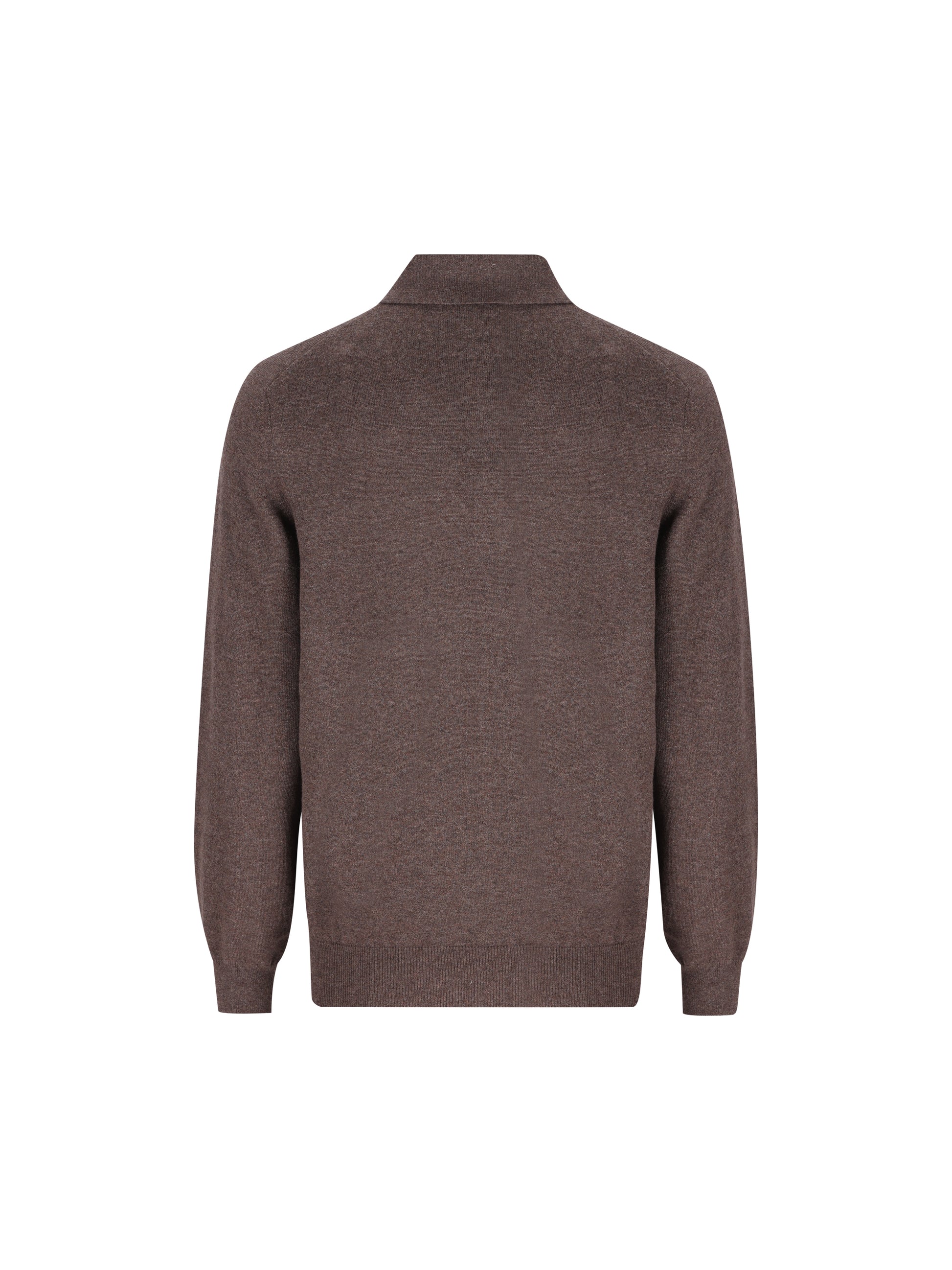 Polo in Maglia di Cashmere Marrone M2200295 CU766 BRUNELLO CUCINELLI 