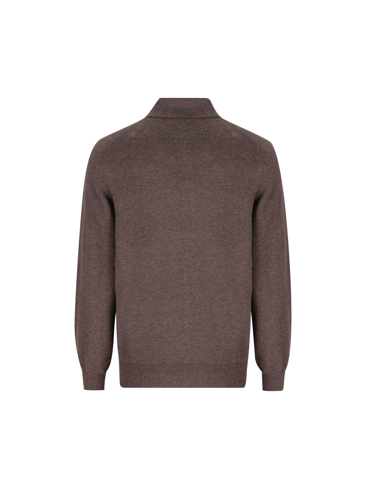 Polo in Maglia di Cashmere Marrone M2200295 CU766 BRUNELLO CUCINELLI 