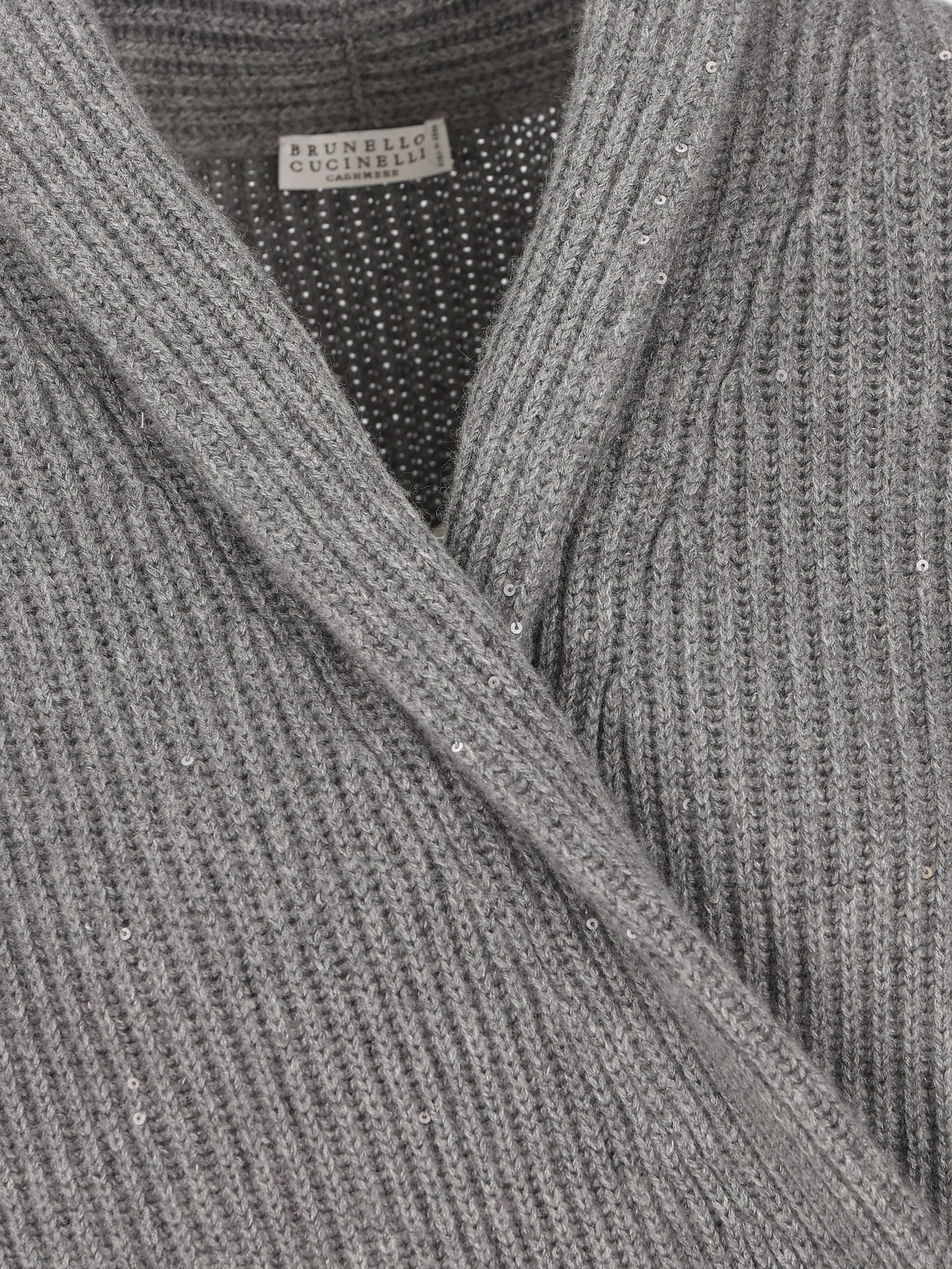 Cardigan realizzato in cashmere. M71544306 CJ074 BRUNELLO CUCINELLI 