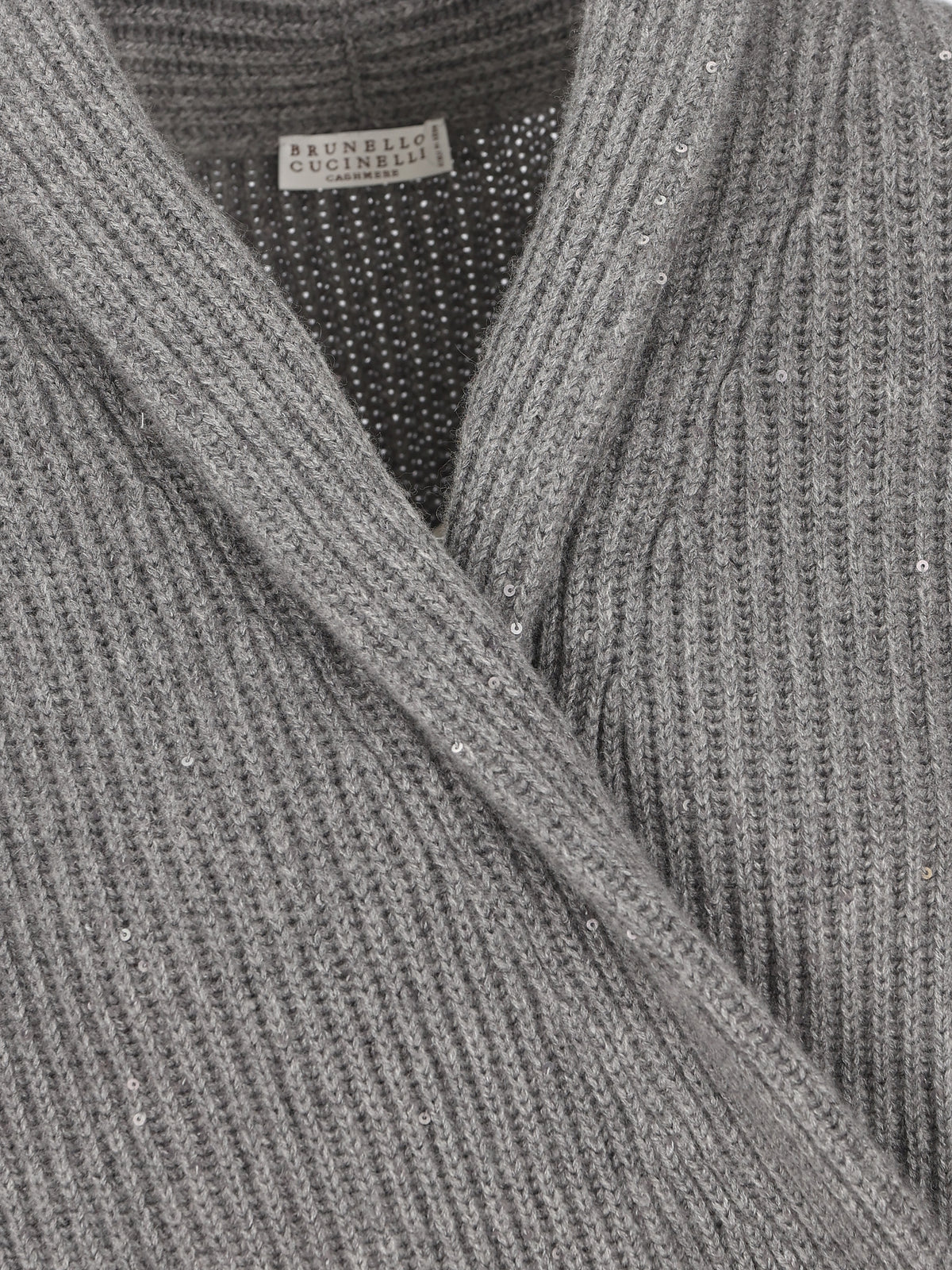 Cardigan realizzato in cashmere. M71544306 CJ074 BRUNELLO CUCINELLI 