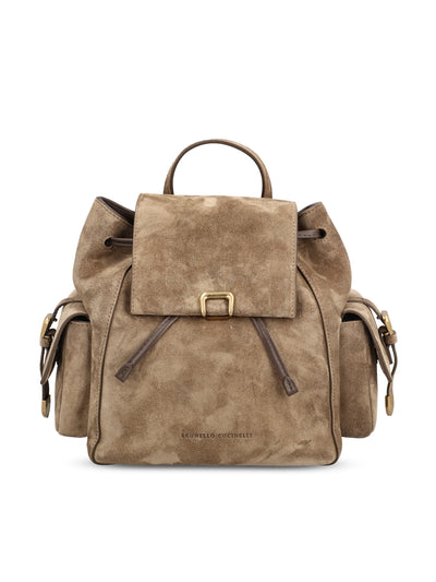 Zaino realizzato in pelle MBDLB2841 C8769 BRUNELLO CUCINELLI 