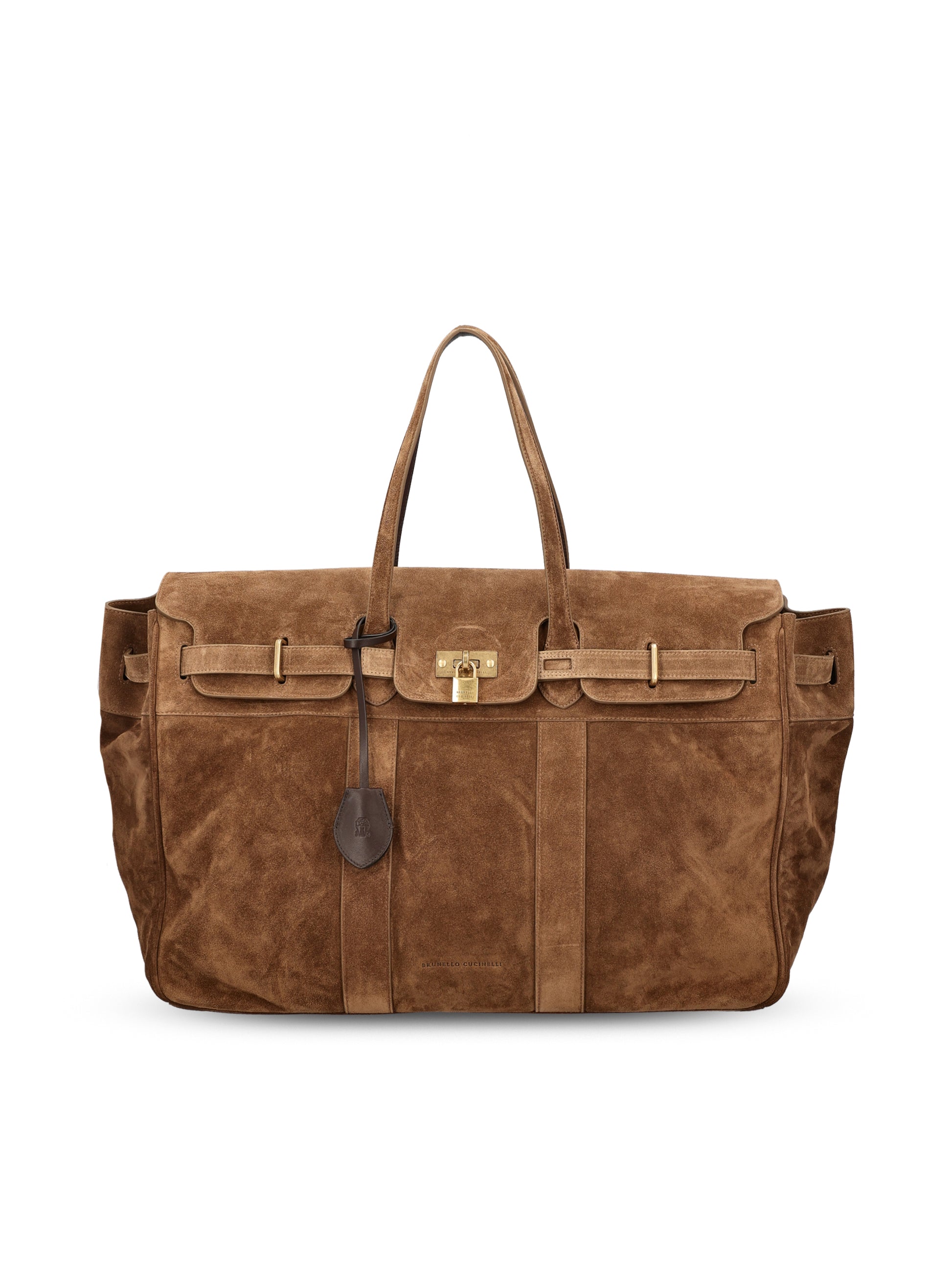 Borsone realizzato in pelle. MBDLB2847 C9773 BRUNELLO CUCINELLI 