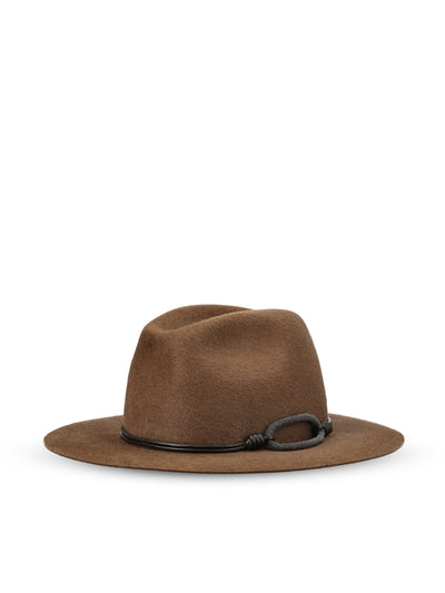 Cappello realizzato in feltro. MCAP90233 C2870 BRUNELLO CUCINELLI 