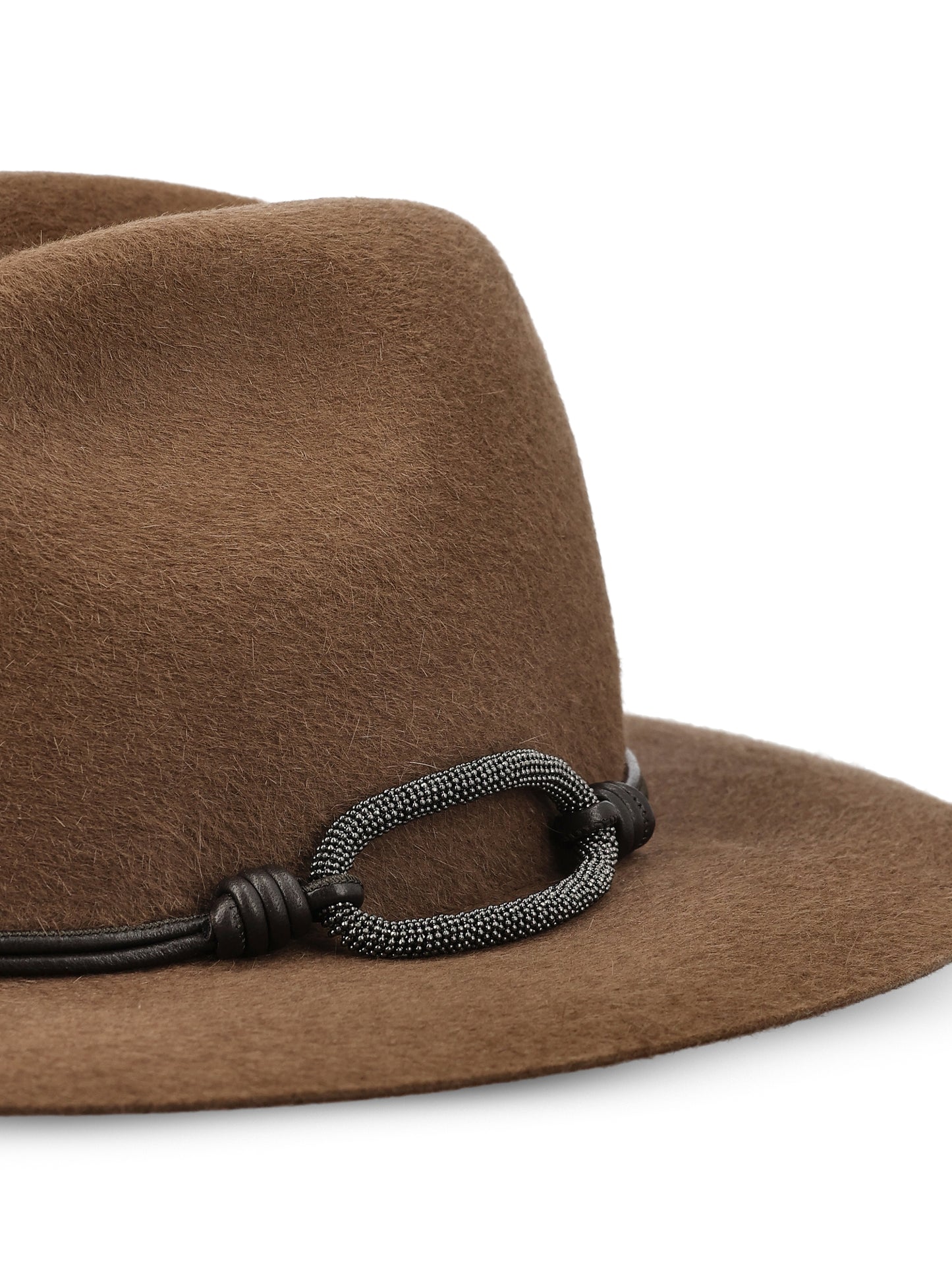 Cappello realizzato in feltro. MCAP90233 C2870 BRUNELLO CUCINELLI 