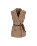 Gilet realizzato in lana e poliammide MD0027123 C016 BRUNELLO CUCINELLI 