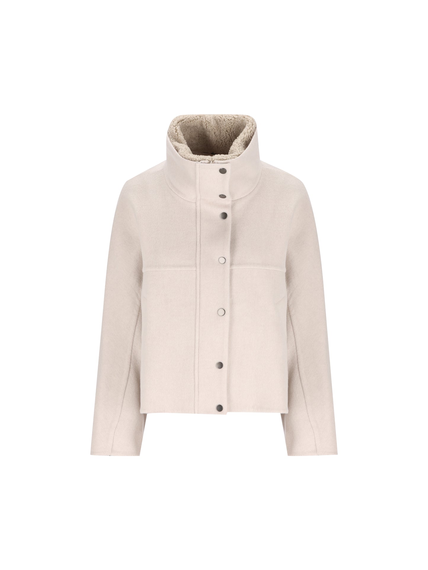 Outerwear lavorazione double in panno di lana vergine e cashmere. MD5327555 C042 BRUNELLO CUCINELLI 