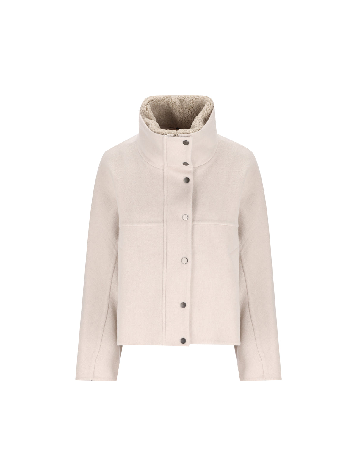 Outerwear lavorazione double in panno di lana vergine e cashmere. MD5327555 C042 BRUNELLO CUCINELLI 