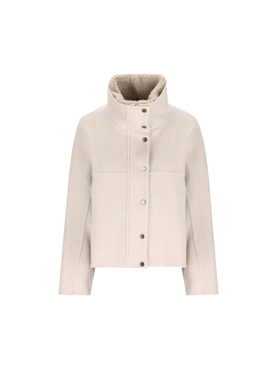 Outerwear lavorazione double in panno di lana vergine e cashmere. MD5327555 C042 BRUNELLO CUCINELLI 