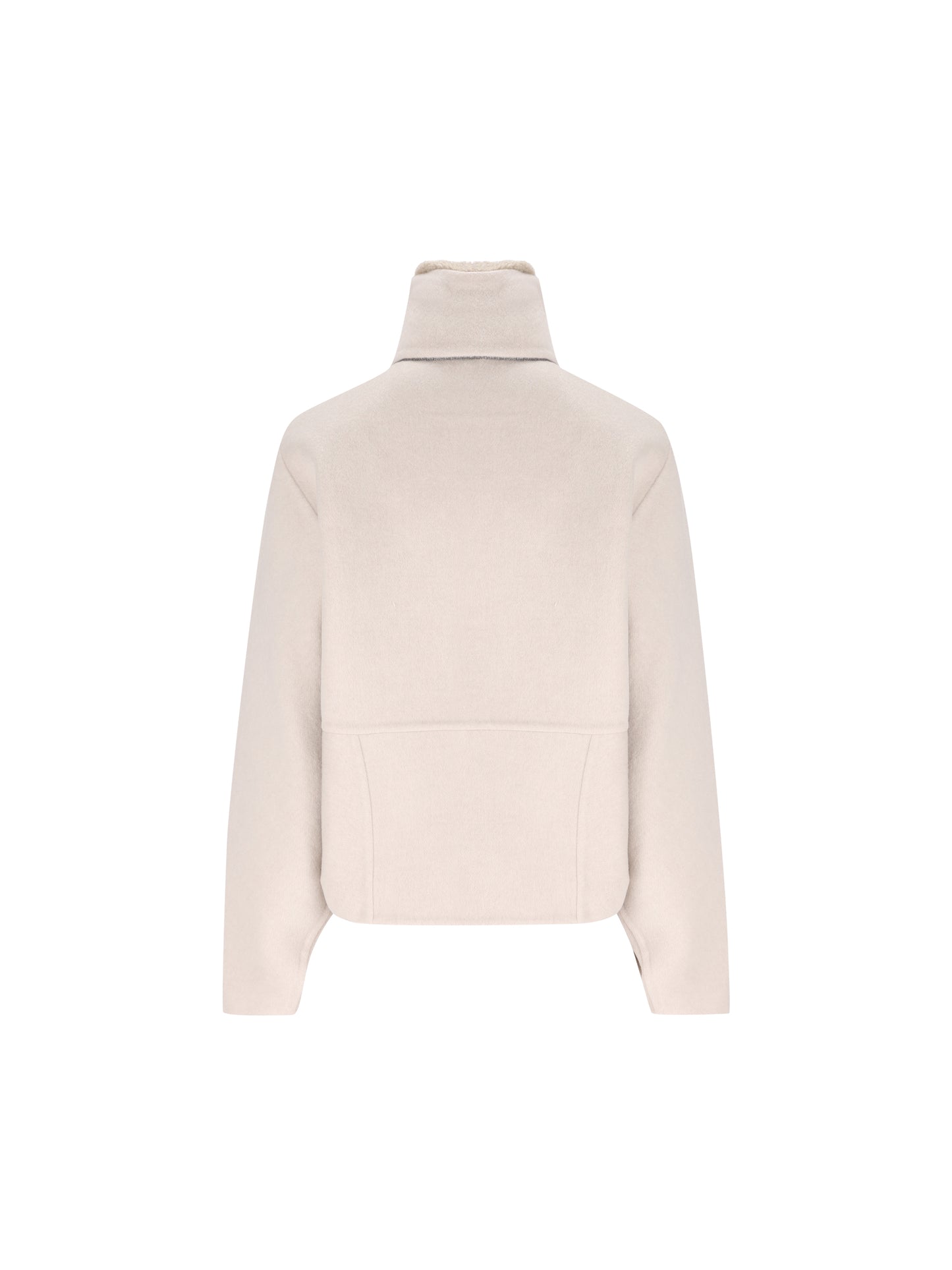 Outerwear lavorazione double in panno di lana vergine e cashmere. MD5327555 C042 BRUNELLO CUCINELLI 