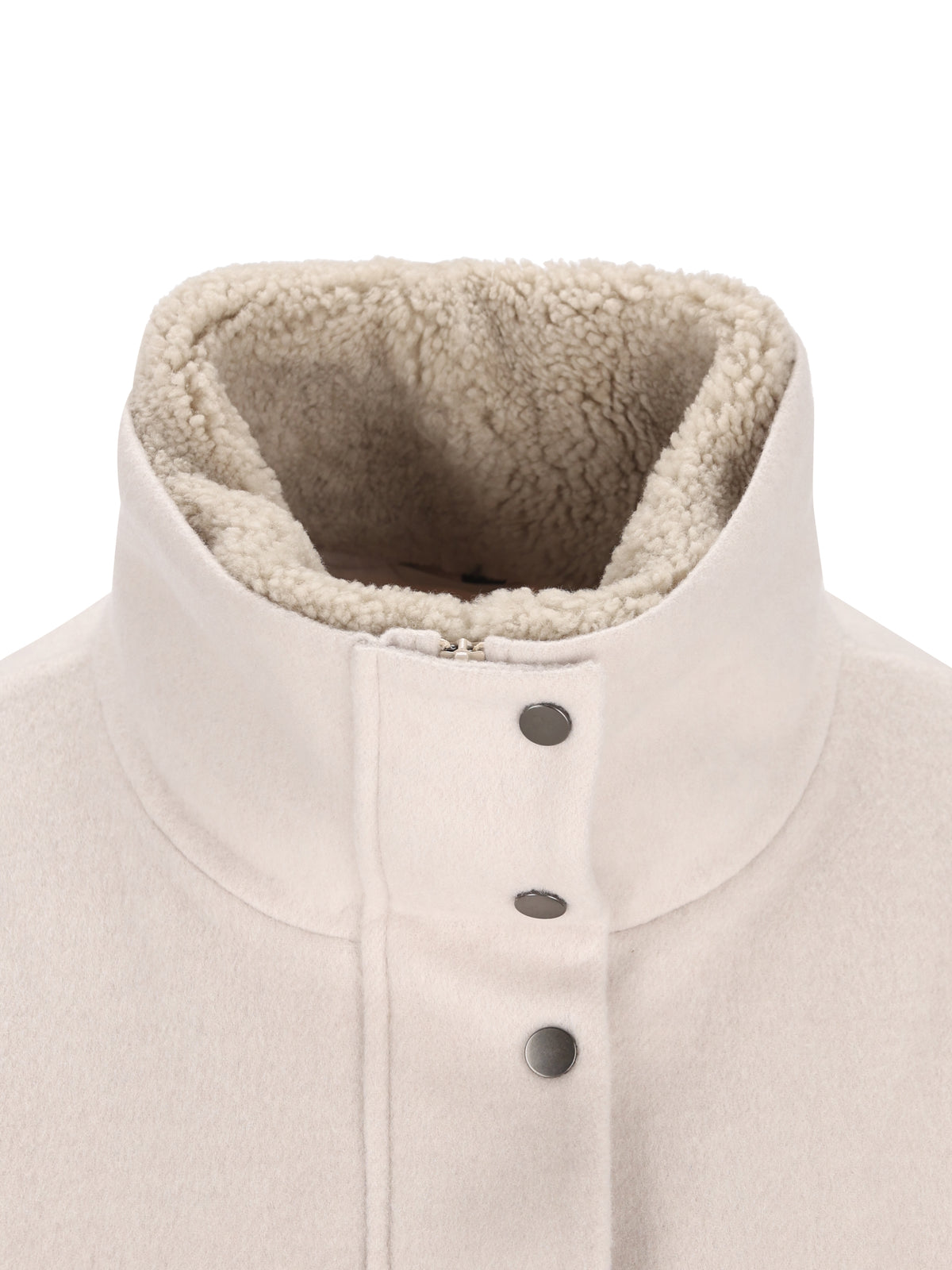 Outerwear lavorazione double in panno di lana vergine e cashmere. MD5327555 C042 BRUNELLO CUCINELLI 