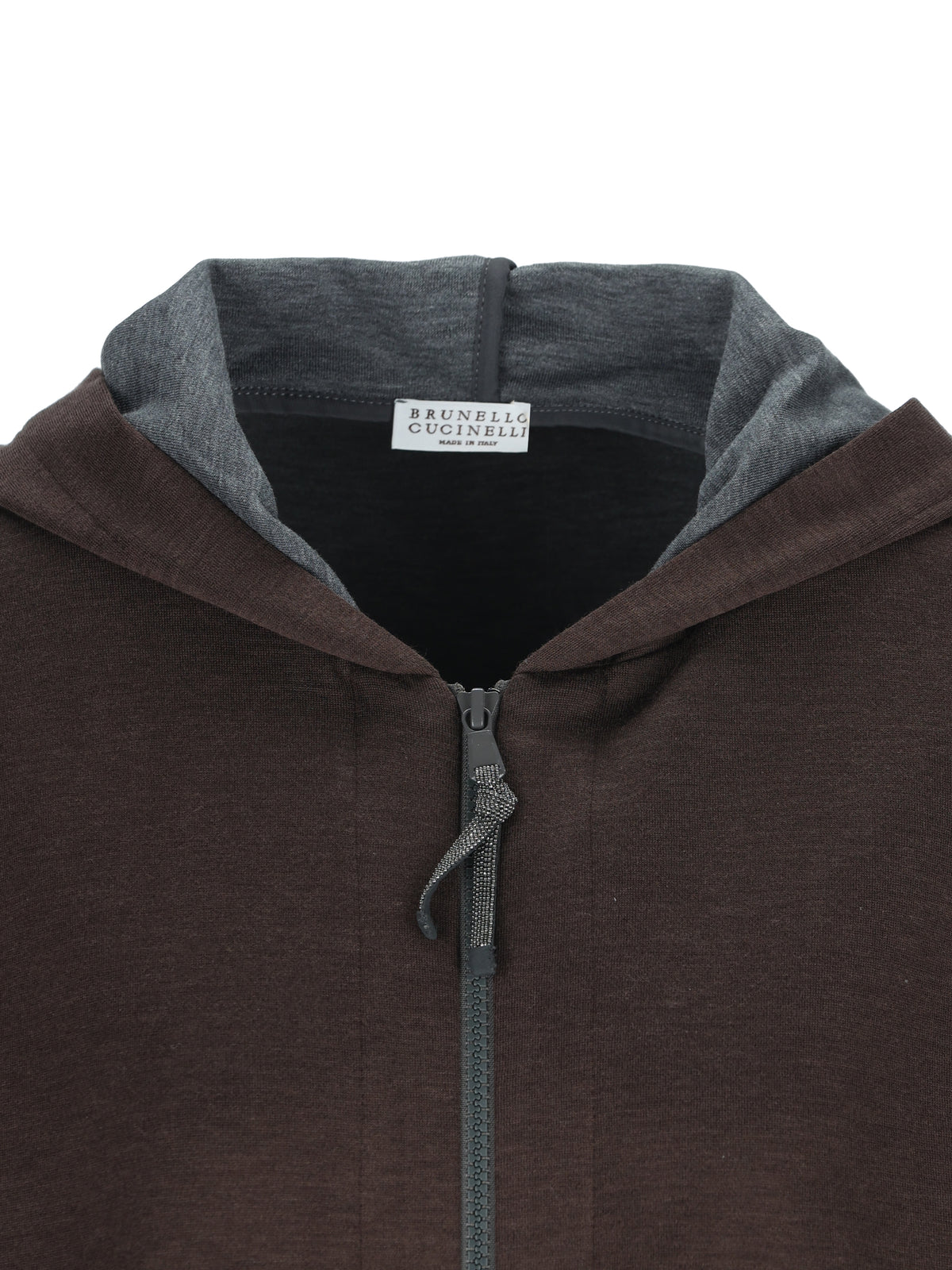 Felpa in cotone e seta. MD828SB806 C8227 BRUNELLO CUCINELLI 