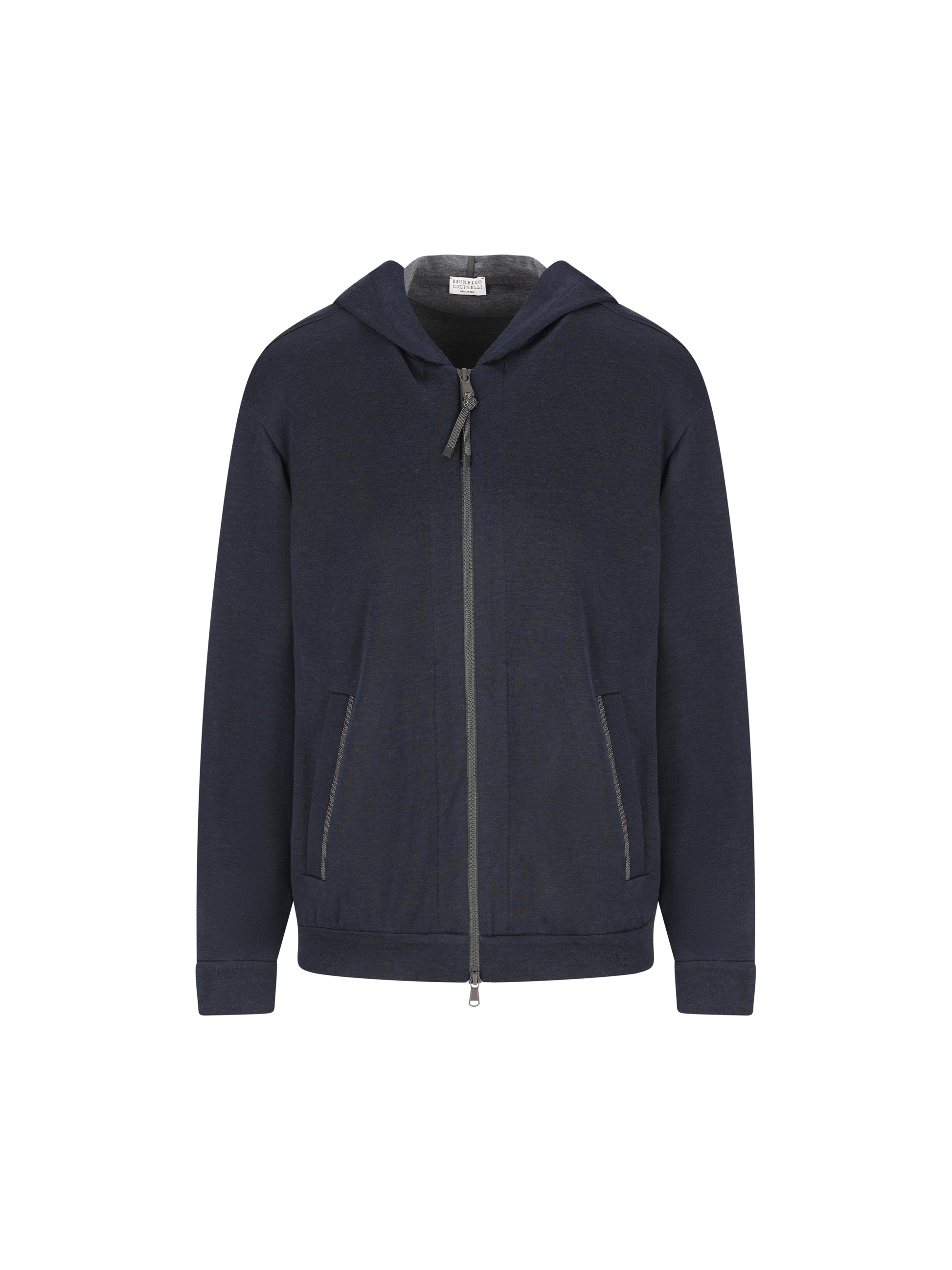 Felpa in cotone e seta. MD828SB806 C8366 BRUNELLO CUCINELLI 