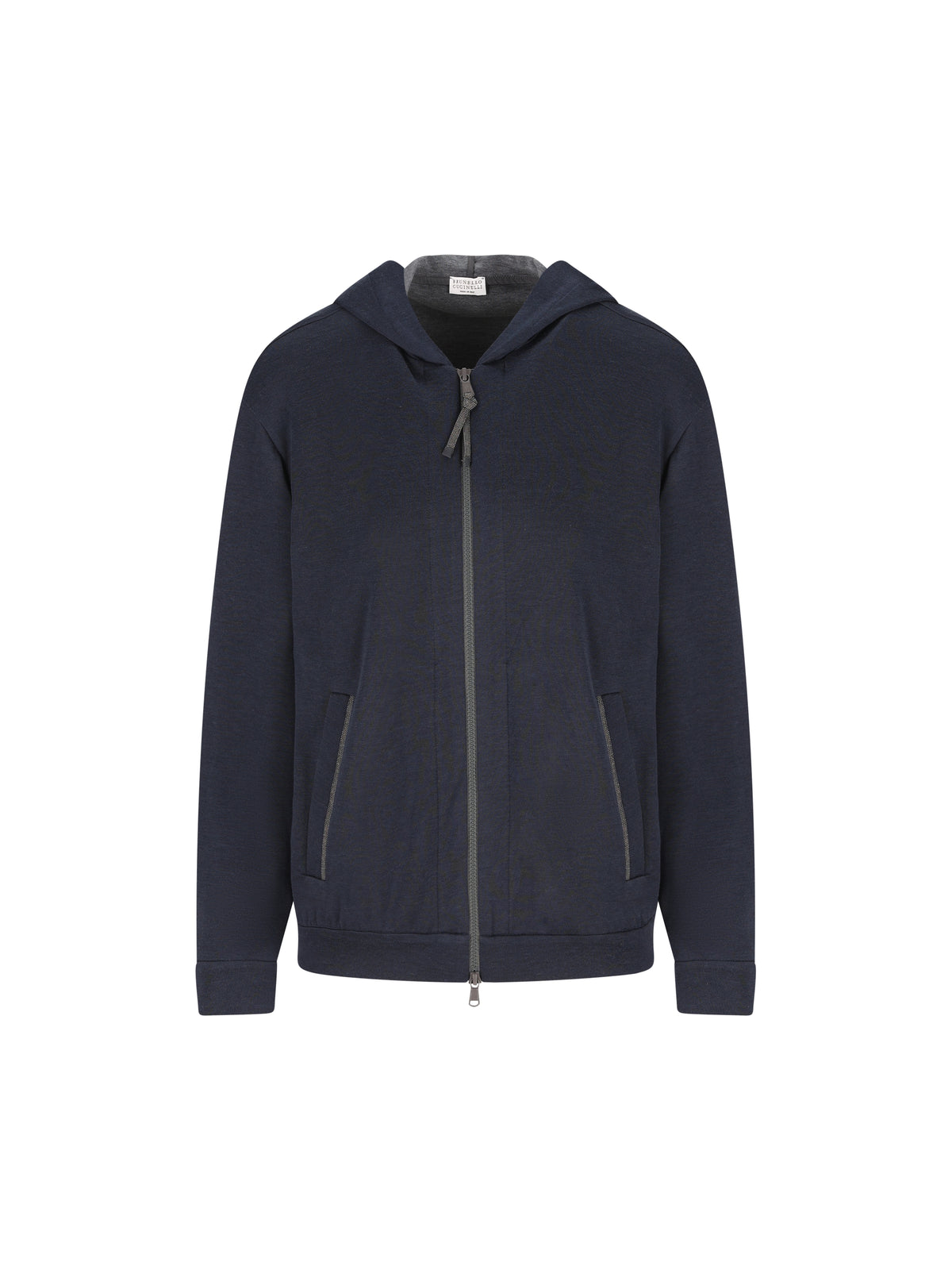 Felpa in cotone e seta. MD828SB806 C8366 BRUNELLO CUCINELLI 