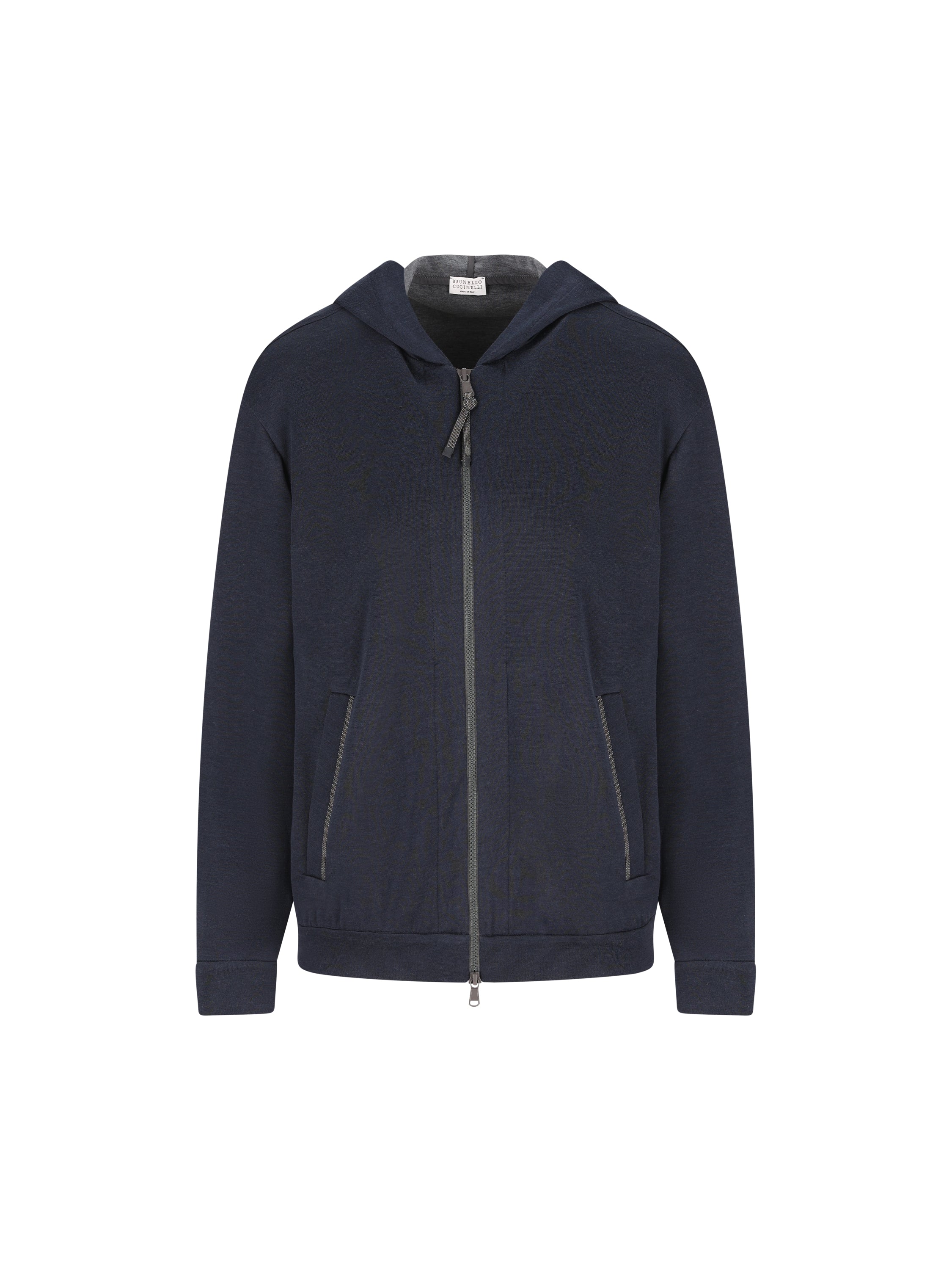 Felpa in cotone e seta. MD828SB806 C8366 BRUNELLO CUCINELLI 