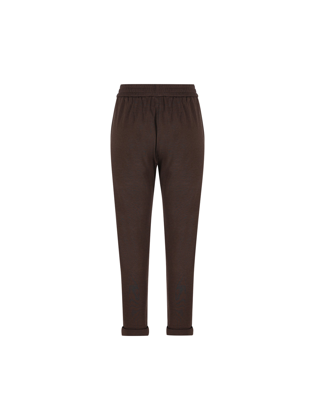 Pantaloni jogging in cotone e seta con monile MD828SB899 C8227 BRUNELLO CUCINELLI 
