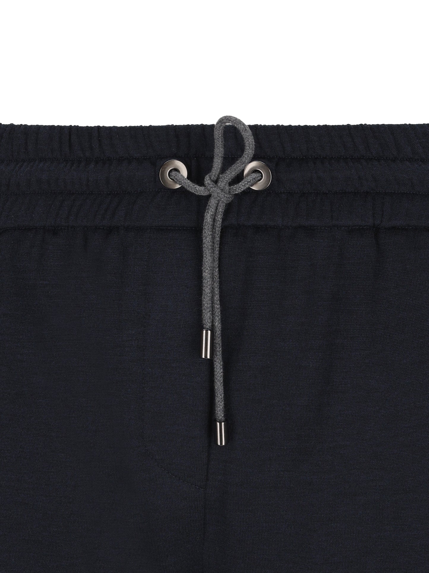 Pantaloni jogging in cotone e seta con monile MD828SB899 C8366 BRUNELLO CUCINELLI 