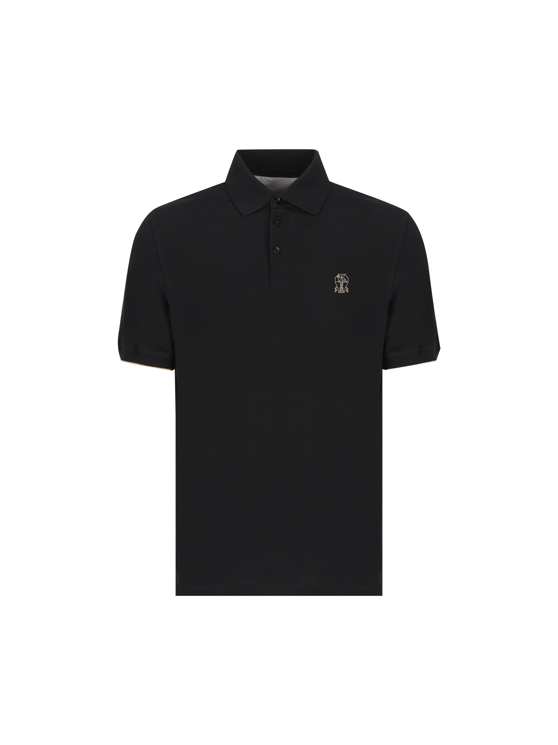 Polo realizzata in cotone. ME8548788 CZ178 BRUNELLO CUCINELLI 