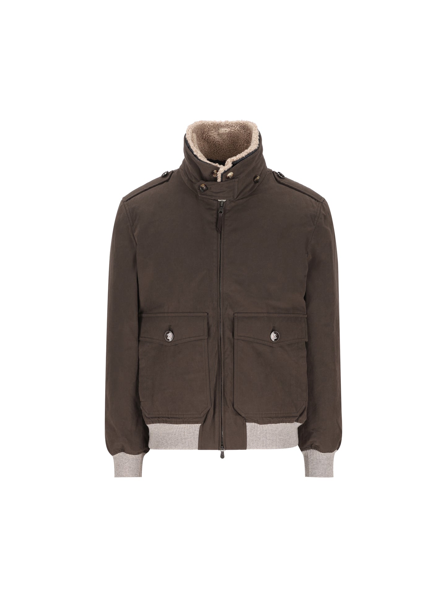 Bomber realizzato in cotone MG5456003 CLY62 BRUNELLO CUCINELLI 