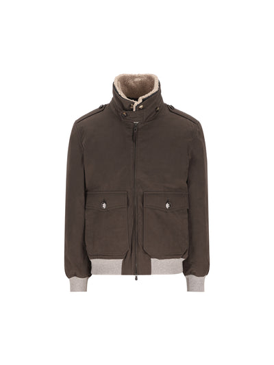 Bomber realizzato in cotone MG5456003 CLY62 BRUNELLO CUCINELLI 