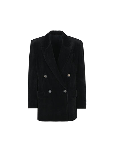 Giacca in velluto a coste Sparkling con monile MG5687369 C101 BRUNELLO CUCINELLI 