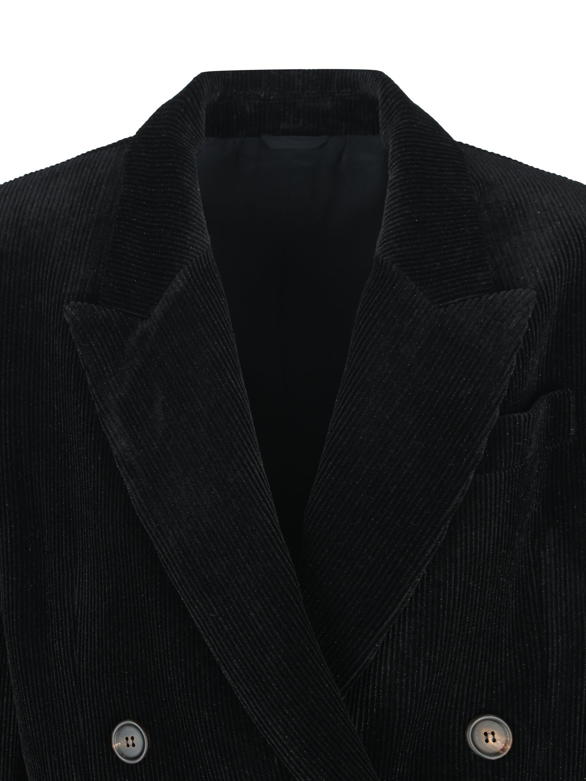 Giacca in velluto a coste Sparkling con monile MG5687369 C101 BRUNELLO CUCINELLI 