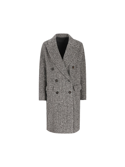 Cappotto realizzato in lana vergine e poliestere. MG5709954 C003 BRUNELLO CUCINELLI 