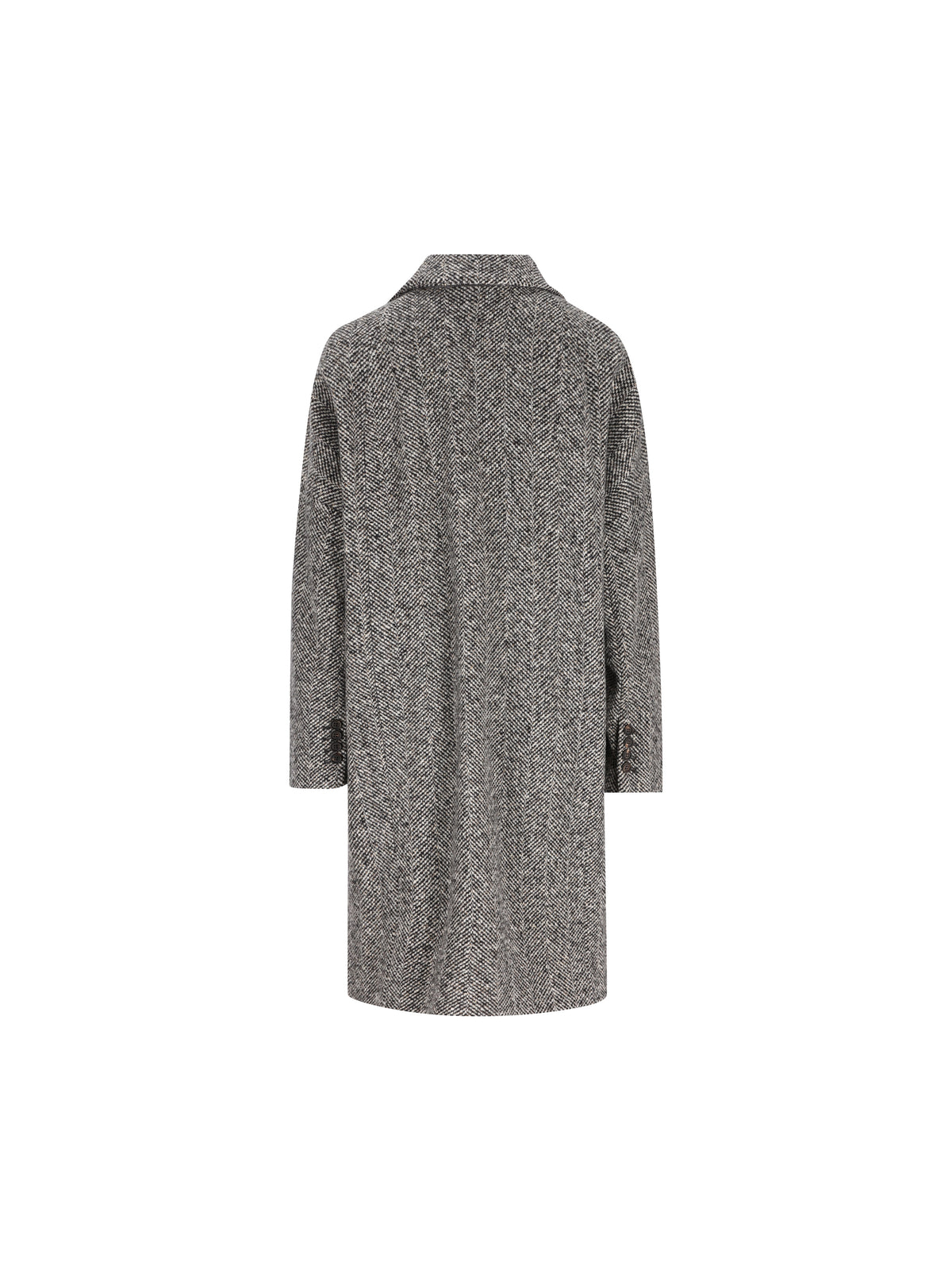 Cappotto realizzato in lana vergine e poliestere. MG5709954 C003 BRUNELLO CUCINELLI 