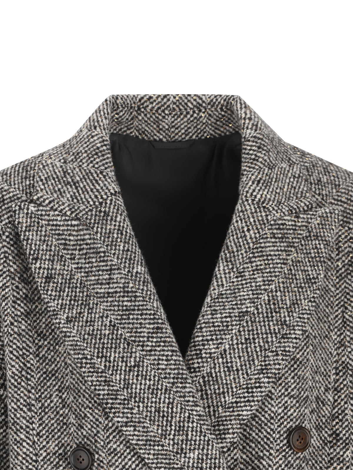 Cappotto realizzato in lana vergine e poliestere. MG5709954 C003 BRUNELLO CUCINELLI 
