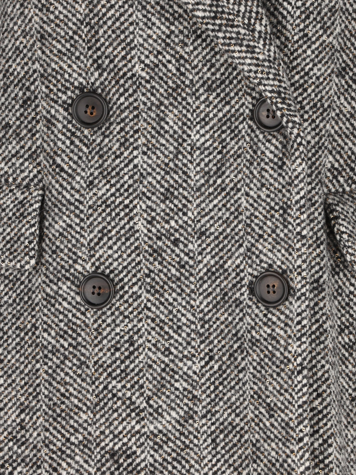 Cappotto realizzato in lana vergine e poliestere. MG5709954 C003 BRUNELLO CUCINELLI 