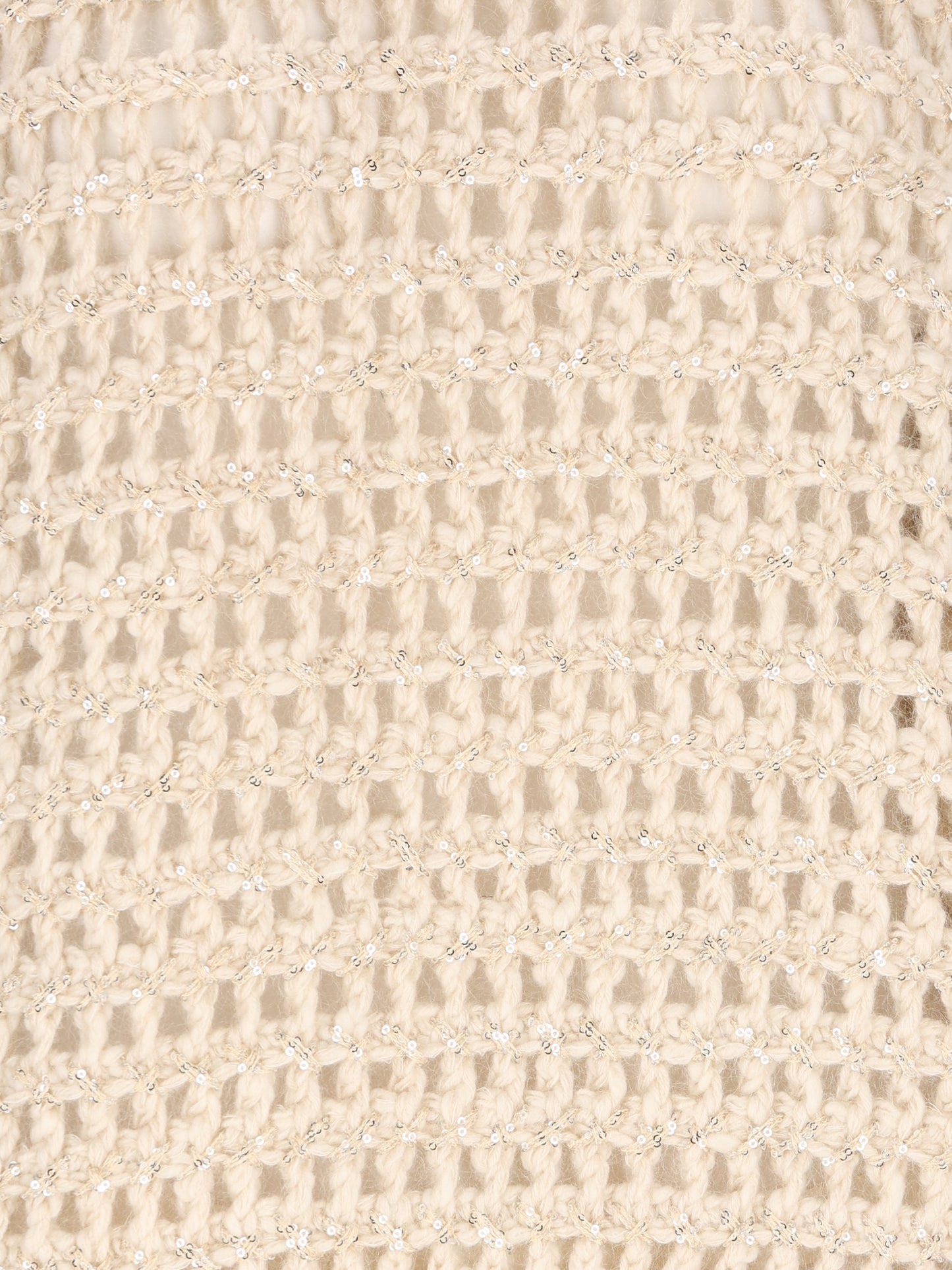 Maglia Donna Traforata con Paillettes MGO378800 CGM42 BRUNELLO CUCINELLI 