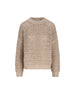 Maglia Donna Traforata con Paillettes MGO378800 CVA05 BRUNELLO CUCINELLI 