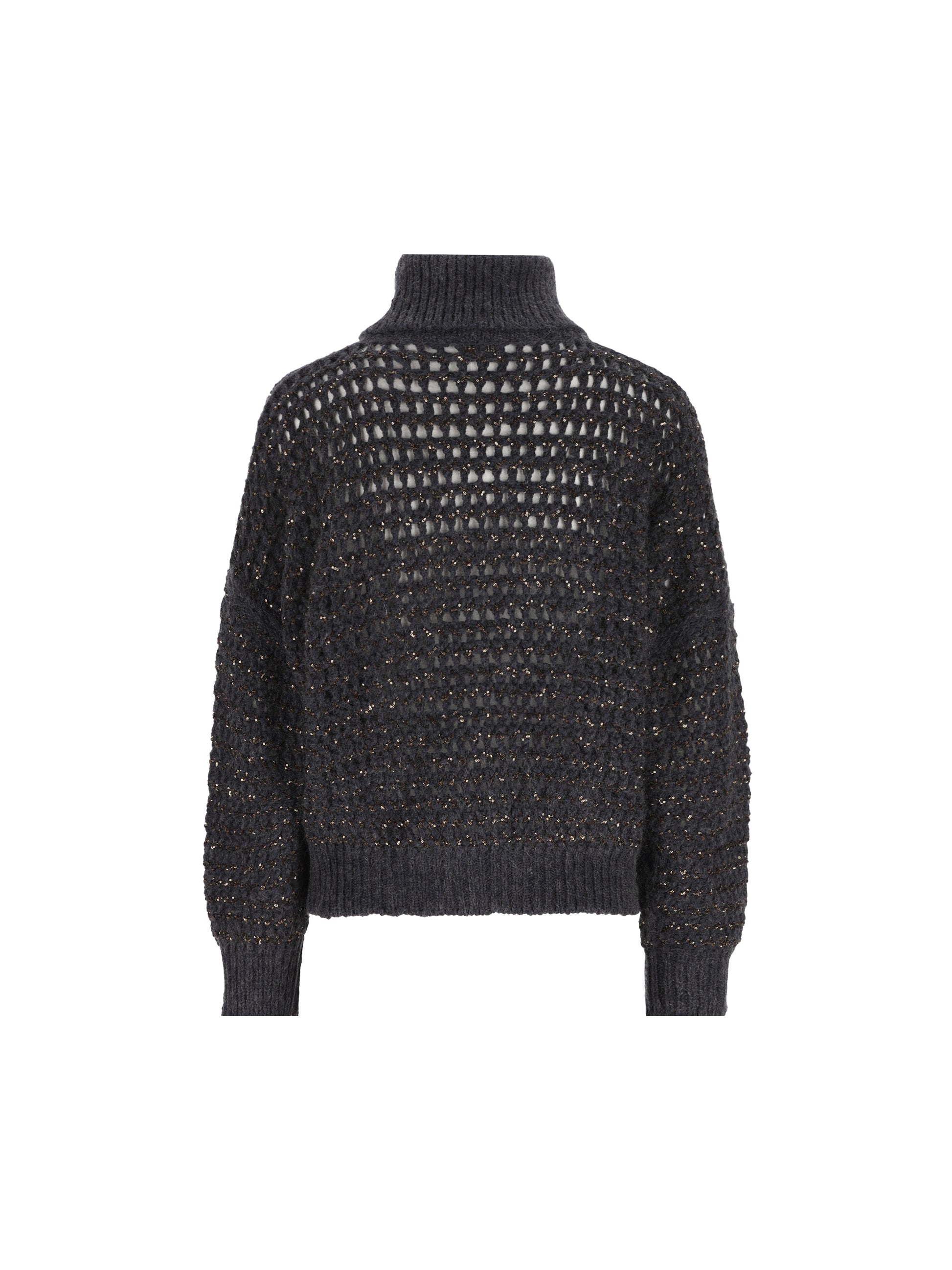 Cardigan Dazzling in Lana Vergine Soft e Cashmere a Rete MGO378806 CUC63 BRUNELLO CUCINELLI 