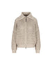 Cardigan Dazzling in Lana Vergine Soft e Cashmere a Rete MGO378806 CVA05 BRUNELLO CUCINELLI 