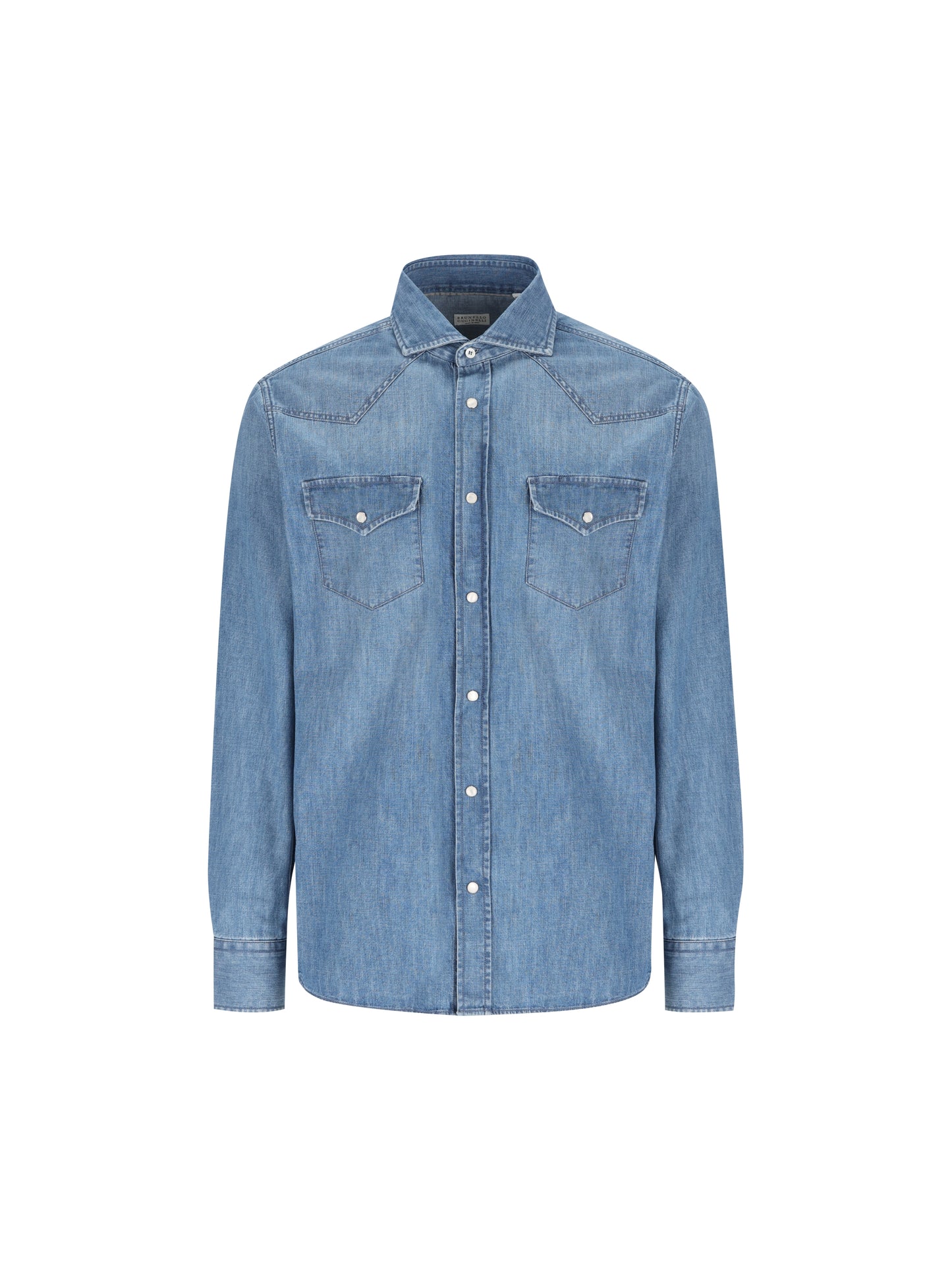 Camicia in cotone. MH1924008 C8333 BRUNELLO CUCINELLI 