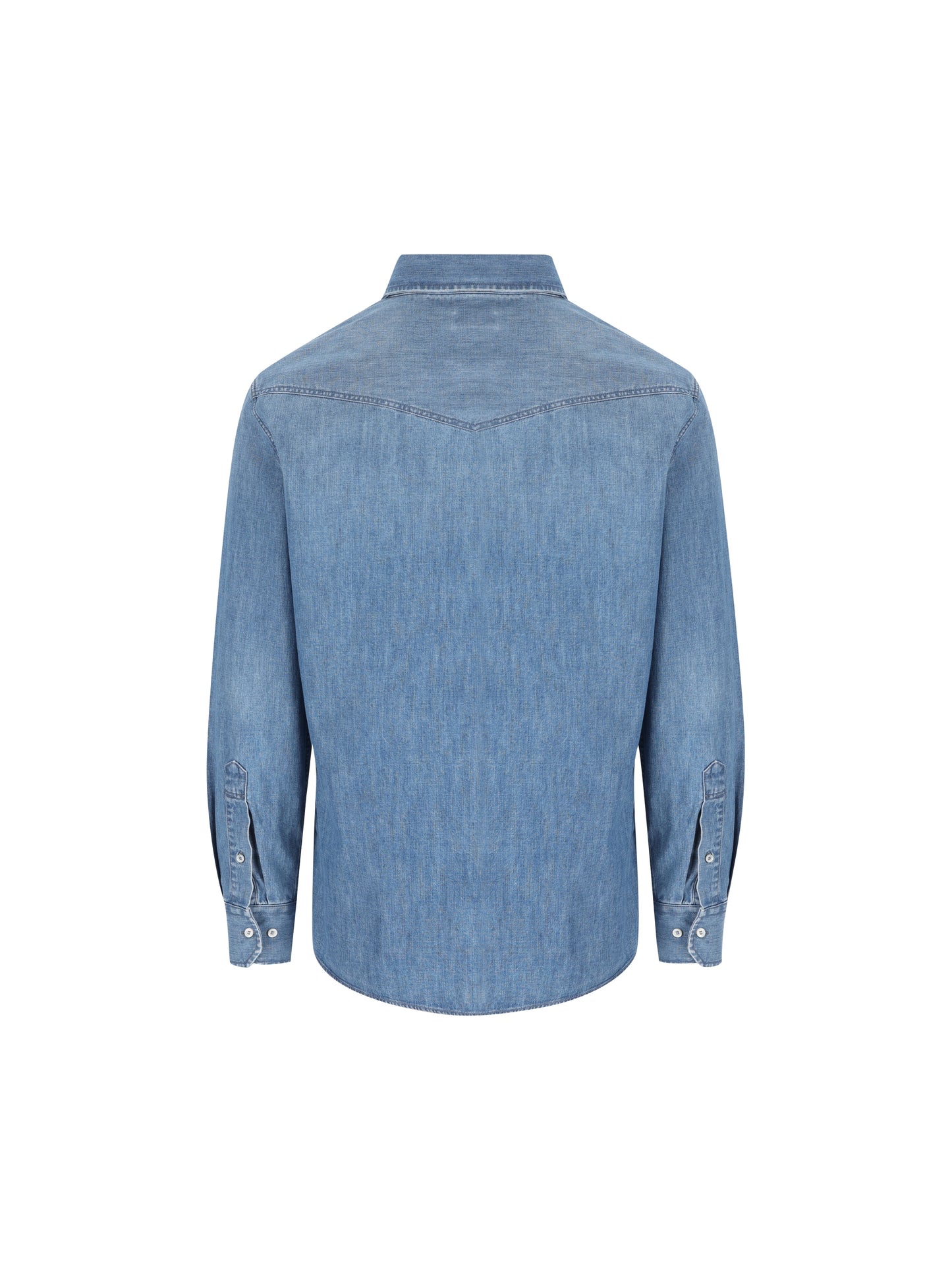 Camicia in cotone. MH1924008 C8333 BRUNELLO CUCINELLI 