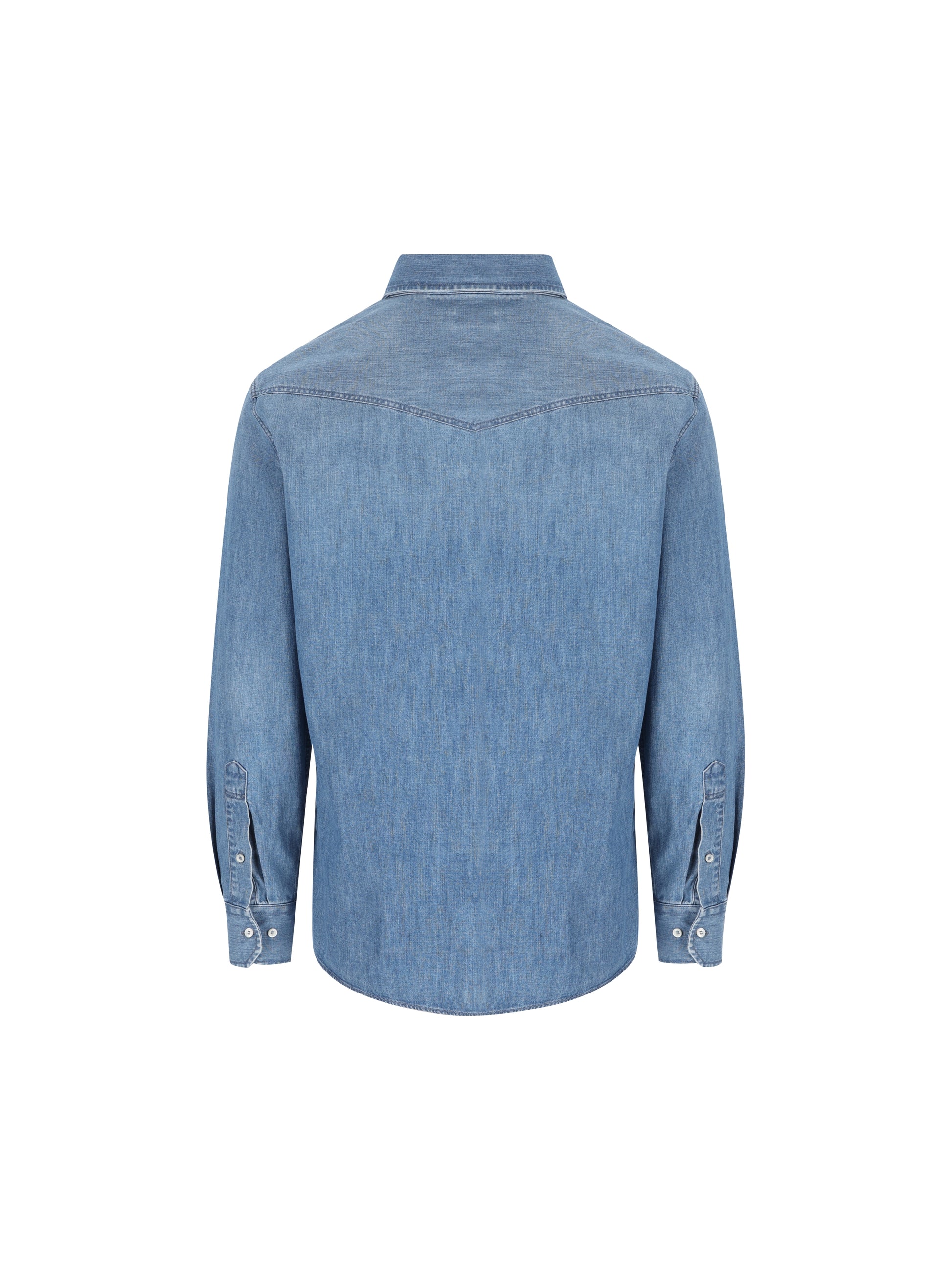 Camicia in cotone. MH1924008 C8333 BRUNELLO CUCINELLI 