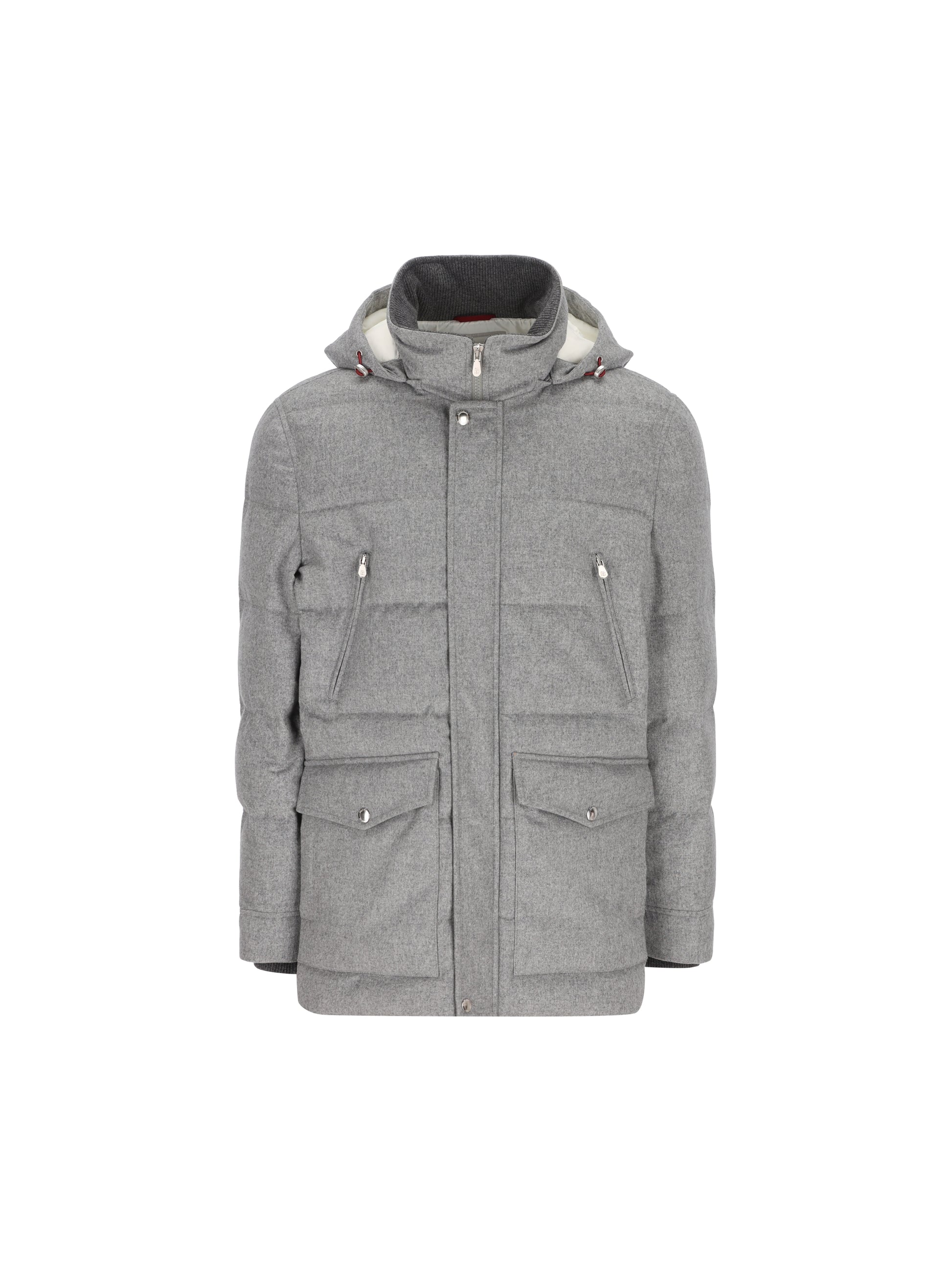 Parka realizzato in lana. MM4701823 CF427 BRUNELLO CUCINELLI 