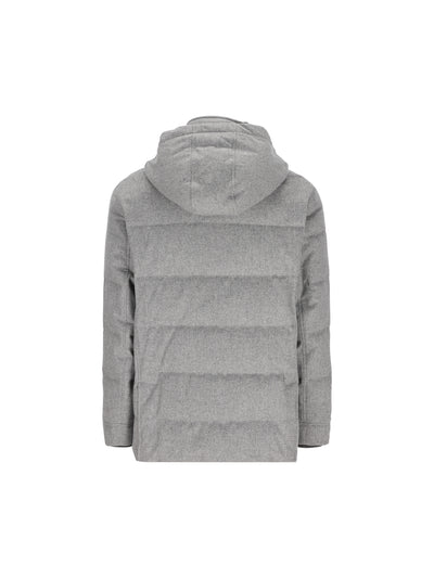 Parka realizzato in lana. MM4701823 CF427 BRUNELLO CUCINELLI 