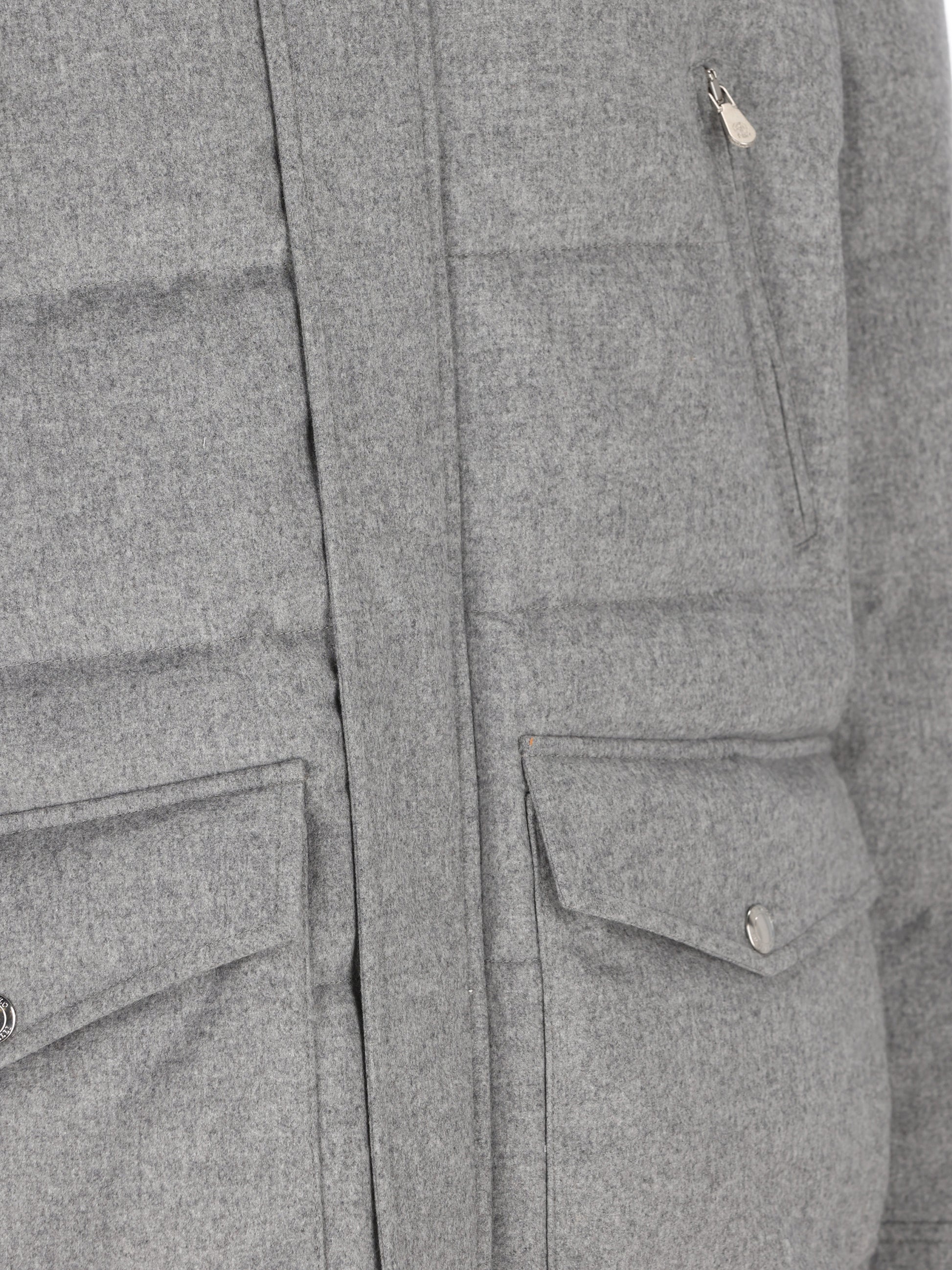 Parka realizzato in lana. MM4701823 CF427 BRUNELLO CUCINELLI 