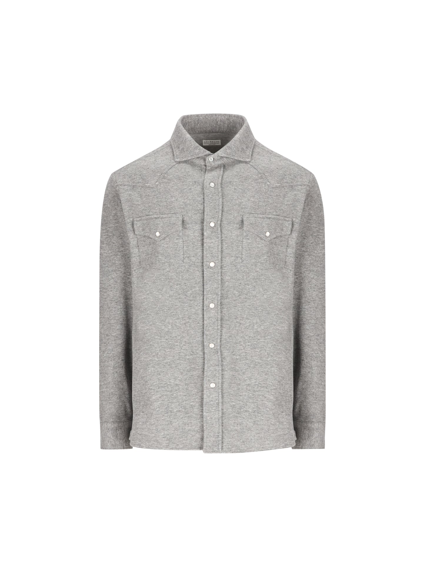 Camicia realizzata in misto cashmere MM840KC01 C8469 BRUNELLO CUCINELLI 
