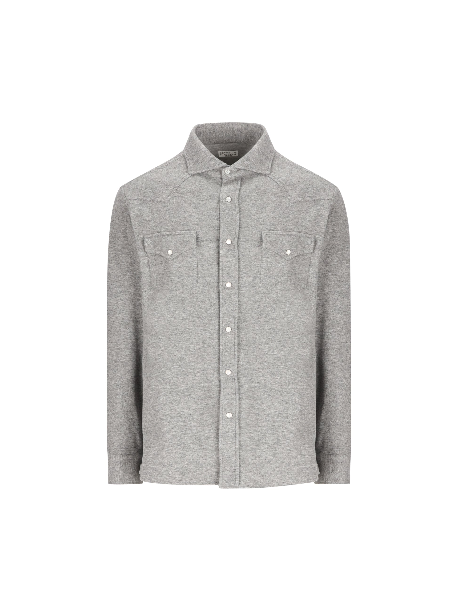 Camicia realizzata in misto cashmere MM840KC01 C8469 BRUNELLO CUCINELLI 